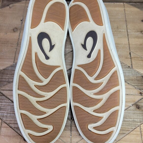 Olukai Alapa Li Mens 11 Sneakers Breathable Shoes No Tie Elastic Laces Slip On - Picture 8 of 11